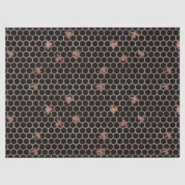 Rose Gold Bee Series Design 7 Tissue Paper Seidenpapier