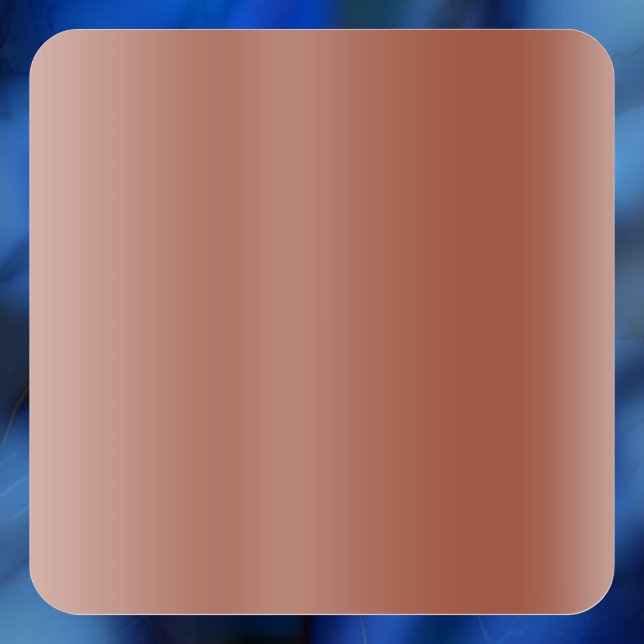 Rose Gold Blank Template, personalisieren Hinzufüg Quadratischer Aufkleber (Von Creator hochgeladen)