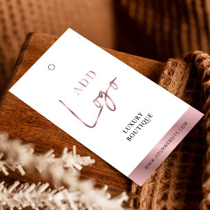 Rose Gold Boutique Swing Tag Preis-Label