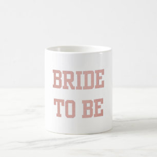 Rose Gold Braut zu werden Kaffeetasse