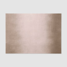 Rose Gold Bronze Metallische Kupferseide