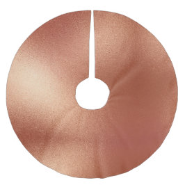 Rose Gold Bronze Weihnachten Polyester Weihnachtsbaumdecke