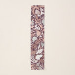 Rose Gold Burgundy Floral Illustration Schal<br><div class="desc">Dieses elegante und moderne Muster ist perfekt für die stilvolle und trendige Frau. Es enthält ein Imitat gedruckte Rose Goldfolie, weiß, grau und bordeauxrot handgezeichnet Blume und Blatt Illustrationsmuster. Es ist ein elegantes, hübsches, einzigartiges und luxuriöses Design, ideal für die raffinierte und stilvolle Dame. Alle Blüten und Blätter sind ein...</div>