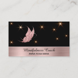 *~* Rose Gold Butterfly Mystische Sterne Magie, ab Visitenkarte