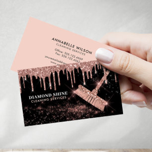 Rose Gold Clearing Services Visitenkarte