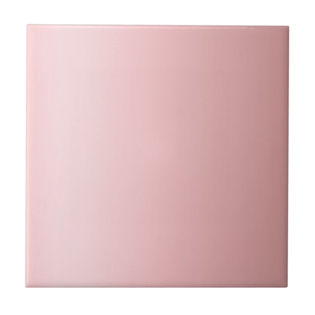 Rose Gold Custom Image Template Elegante Rosegold Fliese (Vorderseite)