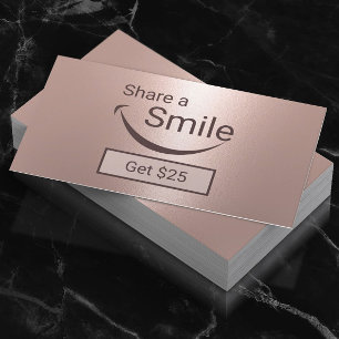 Rose Gold Dentist Share a Smile Dental Referral