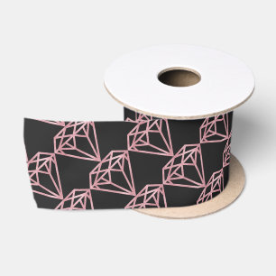 Rose Gold Diamond Satinband