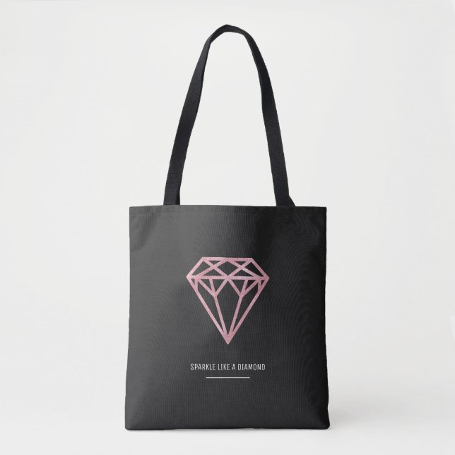 Rose Gold Diamond Tasche (Vorderseite)