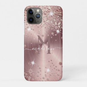 Rose Gold Diamonds - Personalisiert Case-Mate iPhone Hülle