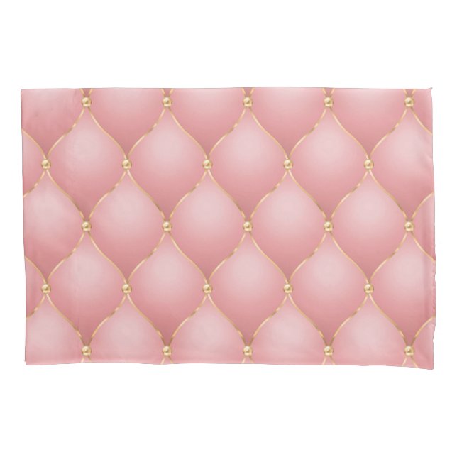 Rose Gold Diamonds Tufkissen Case Kissenbezug (Vorderseite)