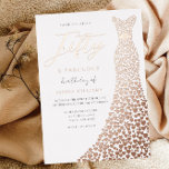 Rose Gold Dress Fabulous 50. Geburtstagsparty Folieneinladung<br><div class="desc">Rose Gold Dress Fabulous 50. Geburtstagsparty Foil Einladung 50 & Fabulous Sehen Sie andere Einladungen in unserem Nest und Nest Store</div>