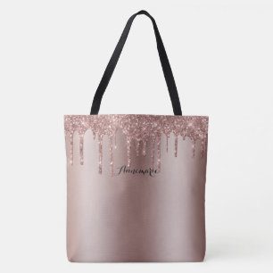 Rose Gold Drilling Glitzer Tasche