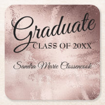 Rose Gold elegante Typografie Abschluss