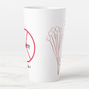 Rose Gold Floral Christian Faith Matthäus 6 Hoffnu Milchtasse