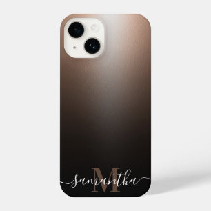 Rose Gold Foil iPhone 14 Hülle