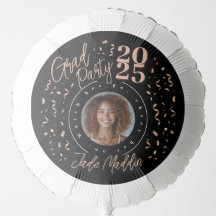 Rose Gold Foto Design High School Abschluss