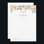 Rose Gold Frühjahrsblut Worte der Weisheit Hinweiskarte<br><div class="desc">Diese Rose goldgelben Frühling Blumenzwiebelwörter der Weisheitsratenkarte ist perfekt für eine rustikale Hochzeit. Das Design besticht durch eine Fülle von bunten Pfannkuchen und grünem Blattwerk, das schön in hübsche Bouquets eingefasst ist und die natürliche Schönheit inspiriere. Diese Karten sind ideal für Hochzeiten, Brautparty, Babydusche, Graduiertenfest u.v.m. Personalisieren Sie die Karten...</div>
