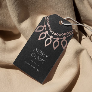 Rose-Gold-Fußball-Logo   Jewelry Hang Tags Geschenkanhänger