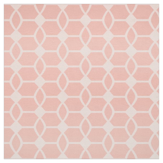 Rose Gold Geometric Stoff (Muster)