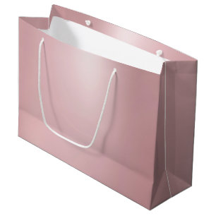 Rose Gold Glamour Modern Template Elegant Große Geschenktüte