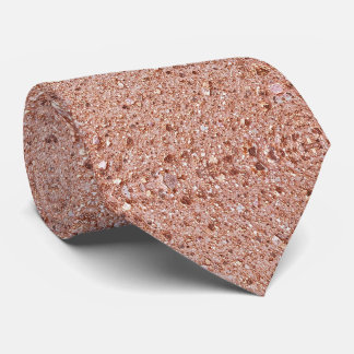 Rose Gold Glitter-Imitat + Seide-Imitat | Luxus-He Krawatte