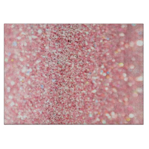 Rose Gold Glitzer Cutting Board Schneidebrett