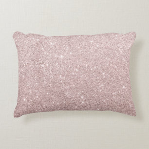 Rose Gold Glitzer Dekokissen