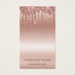 Rose Gold Glitzer Foil Juwelier