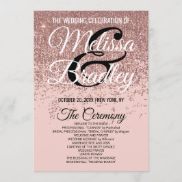 Rose Gold Glitzer Glitzern Blush Pink Programme