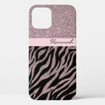 Rose Gold Glitzer Individuelle Name Personalisiert