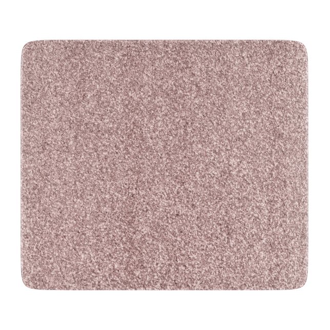 Rose Gold Glitzer Schneidebrett (Vorderseite)