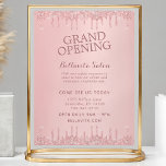 Rose Gold Glitzer Tropfen Salon Grand Opening Flyer<br><div class="desc">Rose Gold Glitzer Tropfen Salon Grand Opening Flyer. Salon,  der den Flyer wieder öffnet,  der mit funkelnd Glitzer-Tropfen ausgestattet ist. "Mit den neuen Covid 19 Sicherheitsmaßnahmen,  die unsere Kunden und Mitarbeiter sicher behalten haben." Personalisieren Sie dieses individuelle Design mit Ihrem eigenen Text,  Logo und Geschäftsdetails.</div>