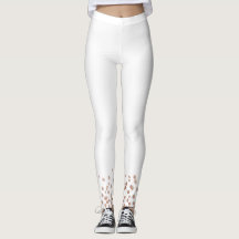 Rose Gold Glitzer White