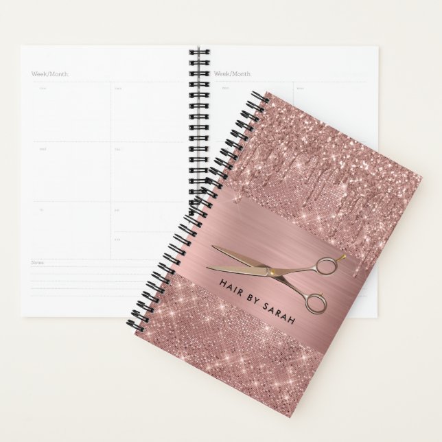 Rose Gold Hair Terminbuch Planer (Anzeige)