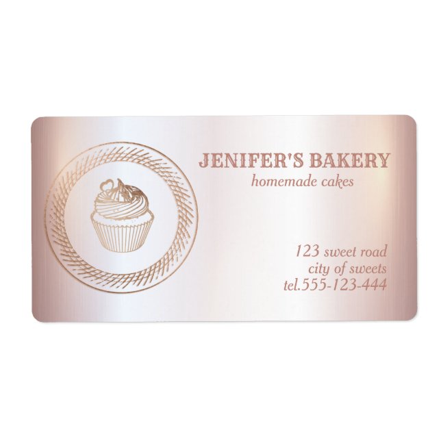 Rose Gold Hausgemachte Kuchen und Leckereien Verpa (Vorne)
