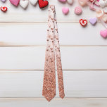 Rose Gold Hearts Valentinstag Ombre Glitzer Krawatte<br><div class="desc">Dieses Design wurde durch digitale Kunst erstellt und kann personalisiert werden, indem Sie auf die Schaltfläche Anpassen klicken und Text, Bilder oder Bilder hinzufügen, um sie anzupassen. Kontaktieren Sie mich unter colorflowcreations@gmail.com , wenn Sie dieses Design für ein anderes Produkt haben möchten. Kaufen Sie meine originale abstrakte Acrylmalerei zum Verkauf...</div>