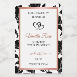Rose Gold Lebensmitteletikett