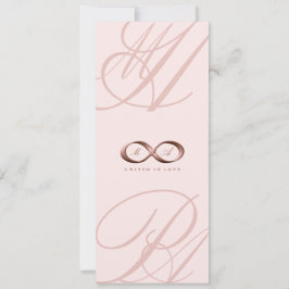Rose Gold Liebe Unendlichkeit Handklassenkurs Einl Einladung
