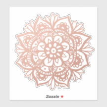 Rose Gold Mandala