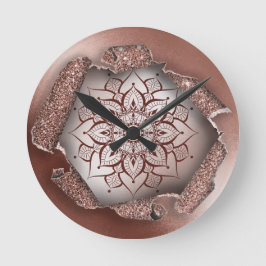 ROSE GOLD MANDALA YOGA ZEN LIFE COACH INITIATIVE RUNDE WANDUHR