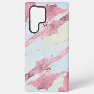 Rose Gold Marble Pastel Pattern Samsung Galaxy Hülle