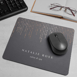 Rose Gold Marquee Personalisiert Mousepad
