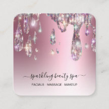 *~* ROSE GOLD Metallic AP7 Tropfen Drilling GLITZE