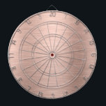 Rose-Gold-Metallic-Textur Dartscheibe<br><div class="desc">Eine moderne, moderne Rose-Gold-Metallic-Textur.</div>