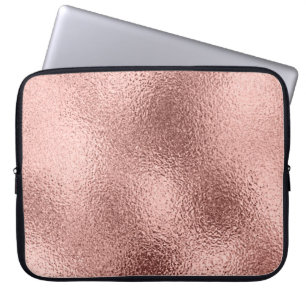 Rose Gold Metallic: Vintag Shine. Laptopschutzhülle
