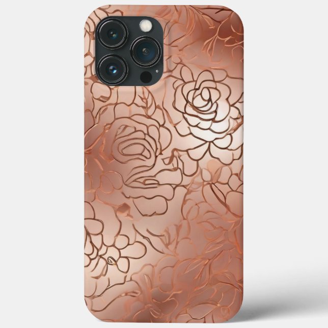 Rose Gold Muster iPhone / iPad Gehäuse Case-Mate iPhone Hülle (Rückseite)