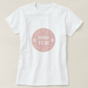 Rose gold papel picado mama zu Baby Girl Dusche T-Shirt