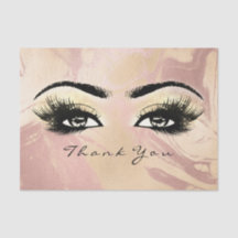 Rose Gold Pfirsichstrümpfe Danke Eyes Marmor