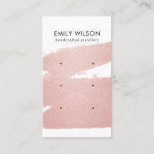 ROSE GOLD PINK BRUSH STROKE 3 STUDIERENDE ANGABE